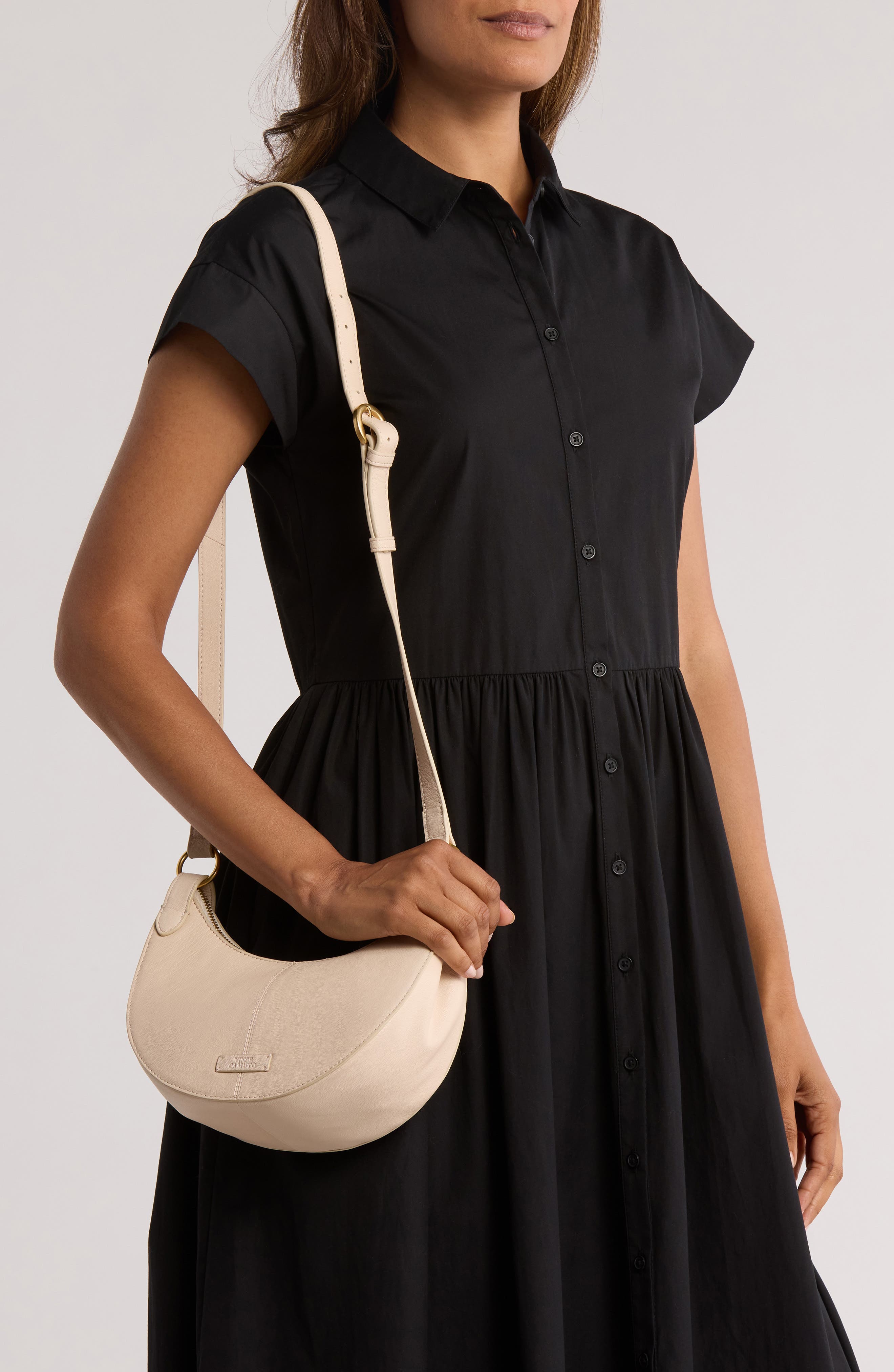 Vince Camuto Gable Crossbody Bag, Alternate, color, Natural