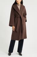 Open Edit Longline Wrap Coat