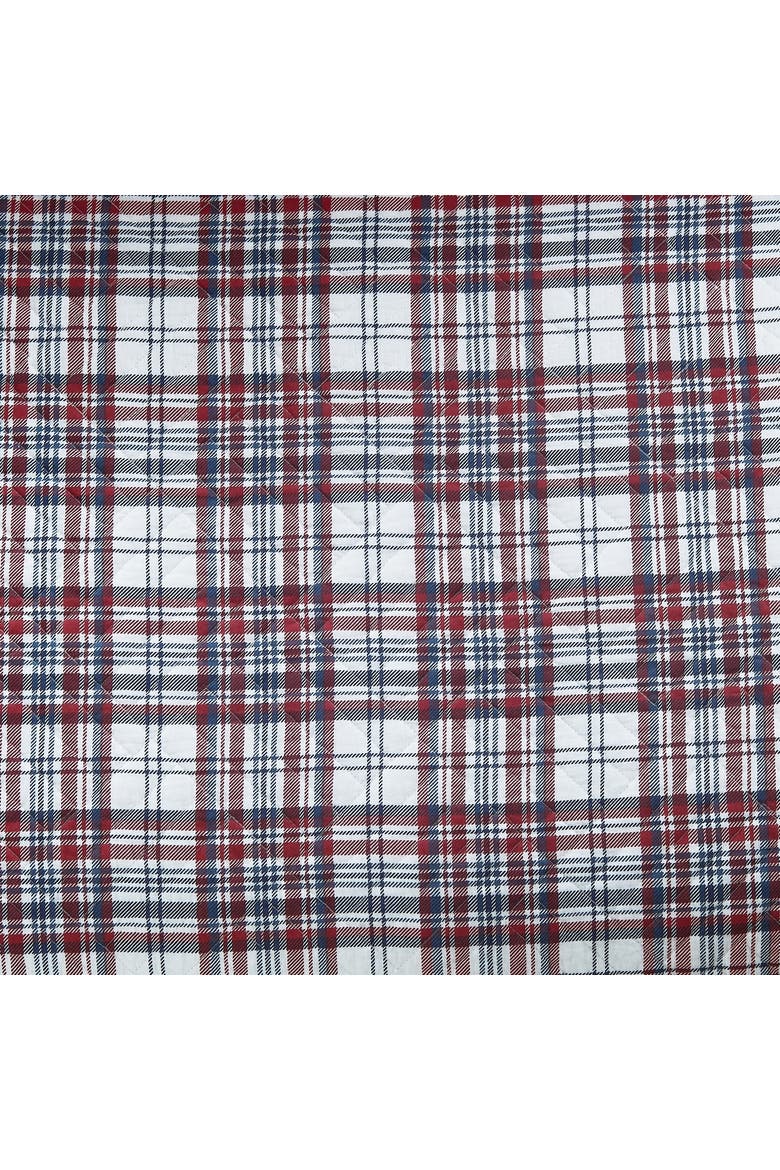 Benjamin Cotton Quilt Set  - Reversible and Machine Washable, Alternate, color, Blue