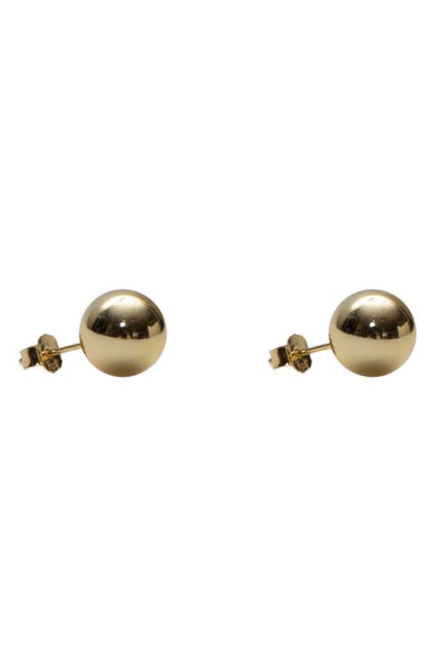 Ball Stud Earrings