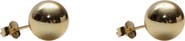Argento Vivo Sterling Silver Ball Stud Earrings