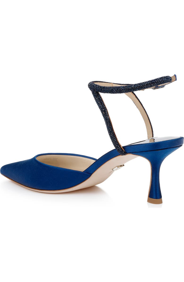 Badgley Mischka Collection Autumn Pointed Toe Ankle Strap Pump, Alternate, color, Blue