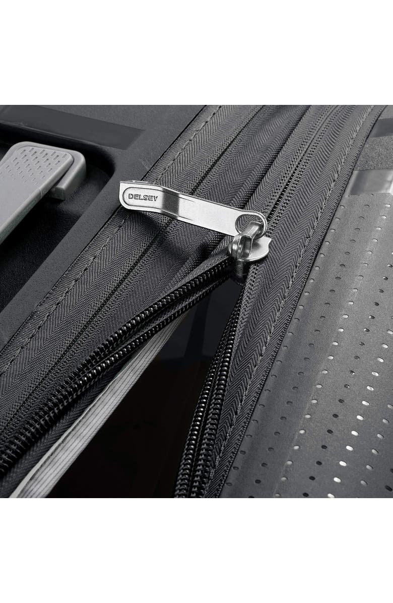 Delsey Paris Clavel Hardside Large Expandable Luggage with Spinner Wheels, Alternate, color, Black