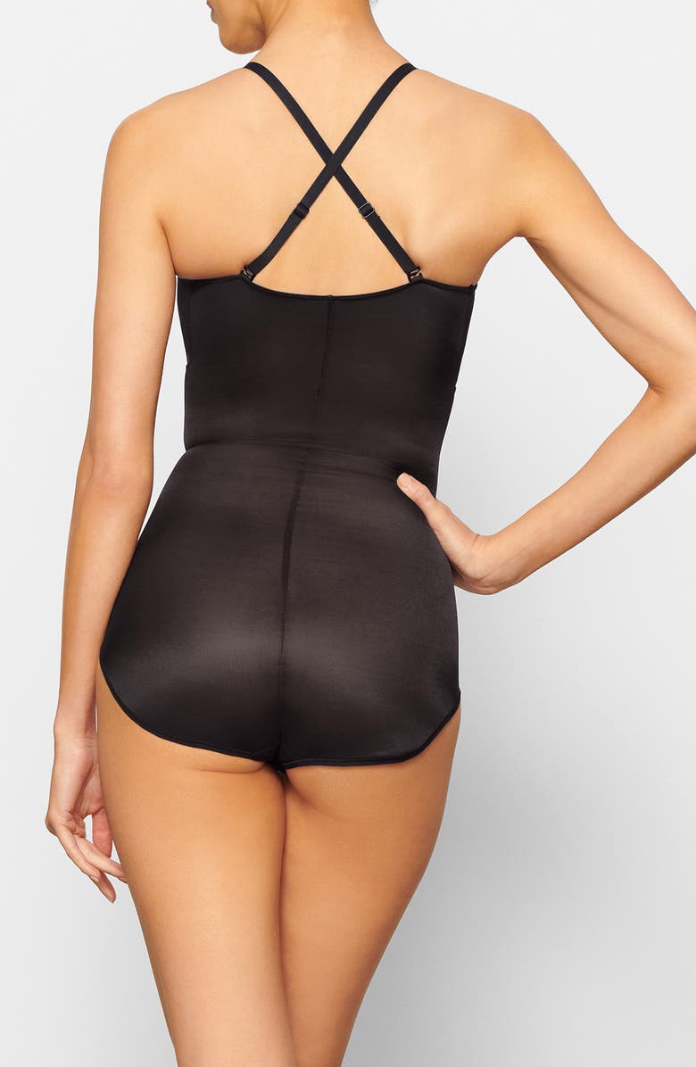 SKIMS Simply Bare Bodysuit Briefs with Snaps, Alternate, color, 