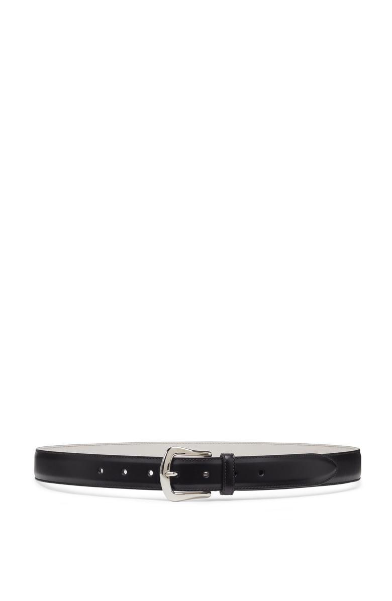 Brunello Cucinelli Calfskin belt, Main, color, Black