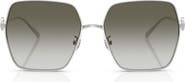 Tory Burch 58mm Gradient Square Sunglasses