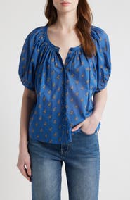 DÔEN June Gingham Organic Cotton Top