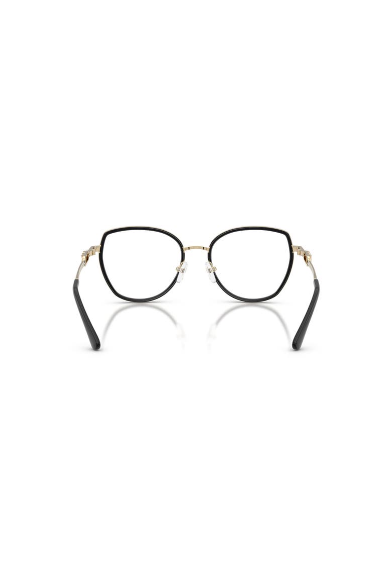 53mm Round optical glasses, Alternate, color, Black