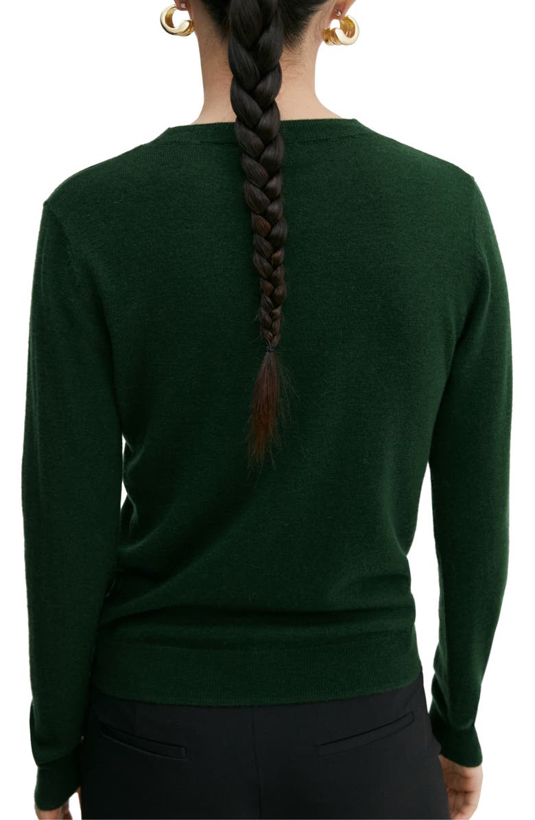 MANGO Wool Crewneck Sweater, Alternate, color,