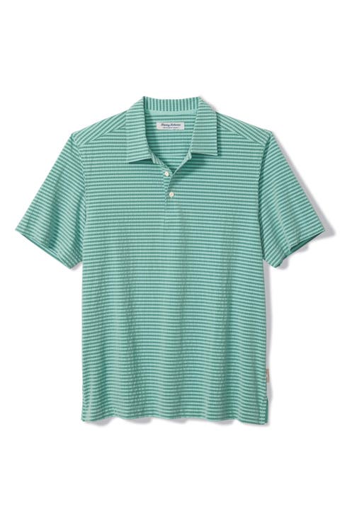 Bahama Coast Fades Away Stripe IslandZone® Polo