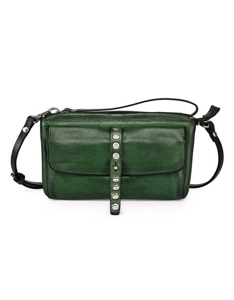 Monarda Genuine Leather Structured Convertible Crossbody