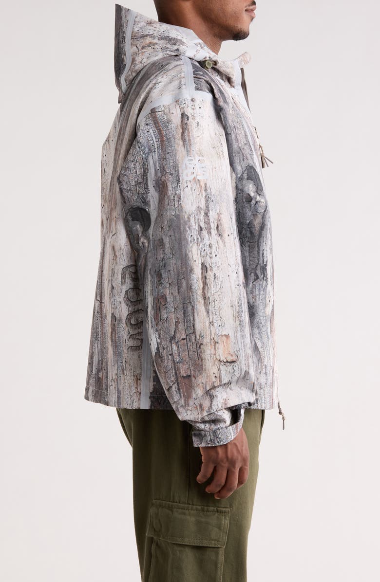 RC Outdoor Supply Sequoia Hooded Waterproof Jacket, Alternate, color, Tree Bark