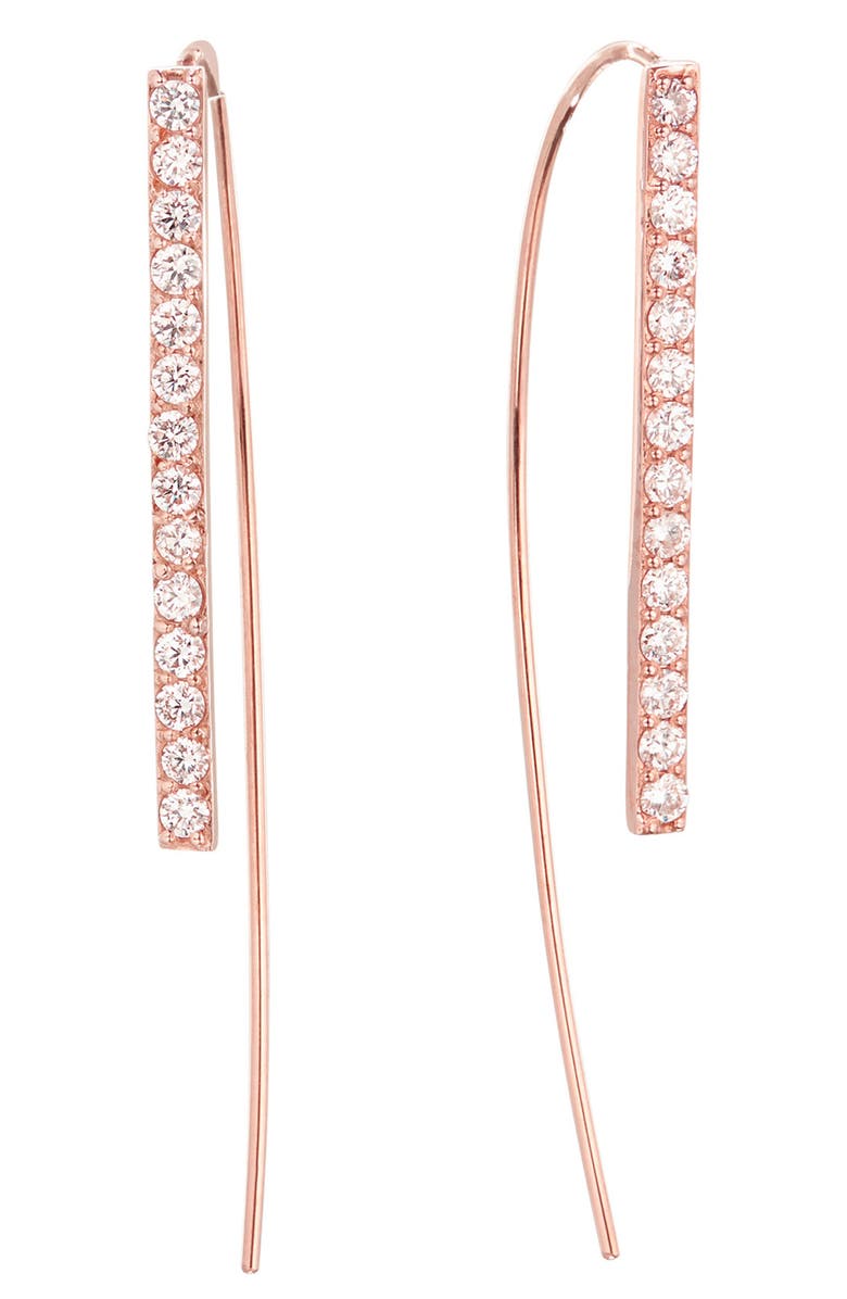 LANA Diamond Threader Earrings, Main, color, 