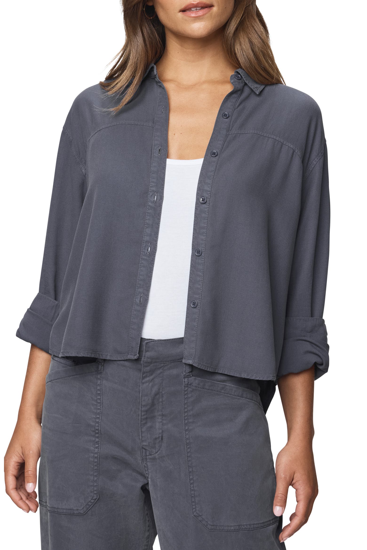 Colorful Button Rug Splendid Joanne Button-Up Shirt (Women) | Nordstromrack