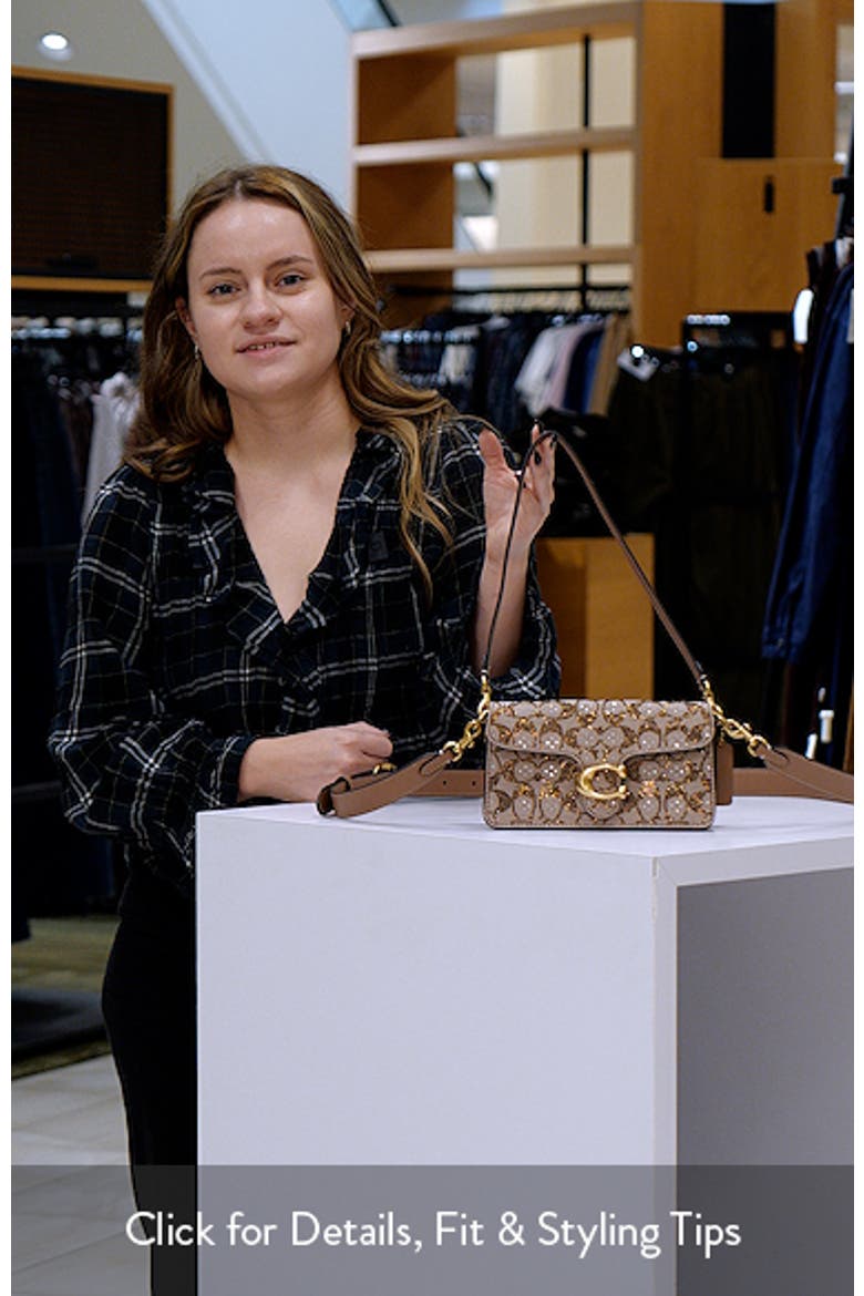 Soft Tabby 20 Crystal Signature Jacquard Shoulder Bag video
