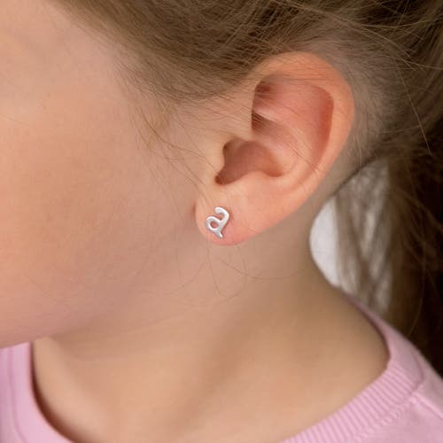 IN SEASON JEWELRY IN SEASON JEWELRY POLISHED INITIAL LETTERS EARRINGS