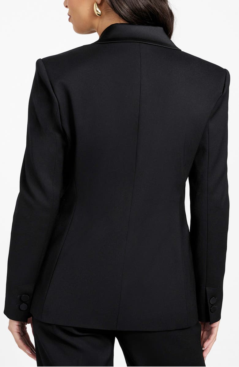 Marciano Thea One-Button Blazer, Alternate, color, Jblack-Black