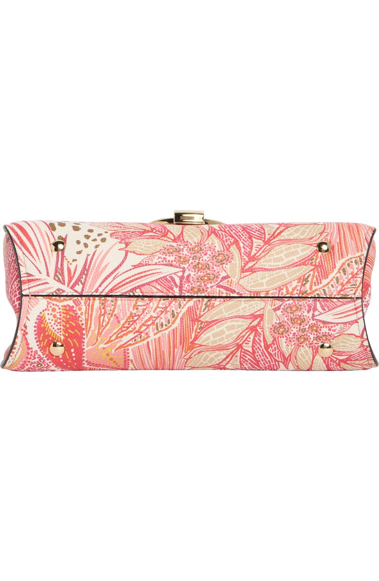 FERRAGAMO Margot Gancio Leather Handbag, Alternate, color, Pink Multi