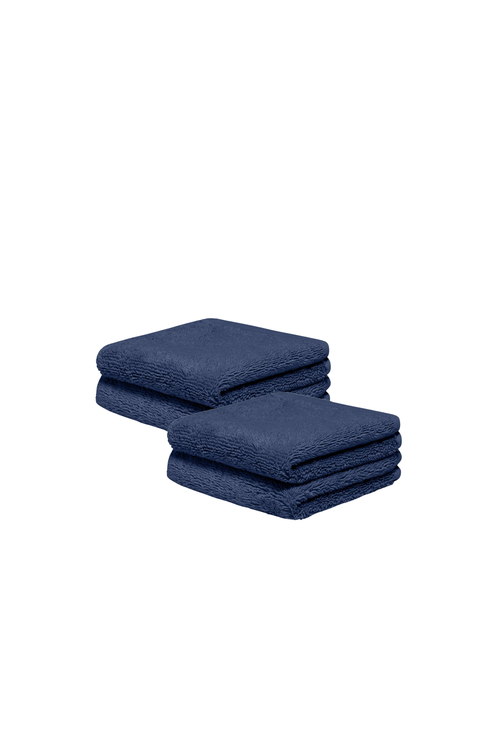 Serene Ultraplush Collection Bath Essentials- Washcloths 4 Pack