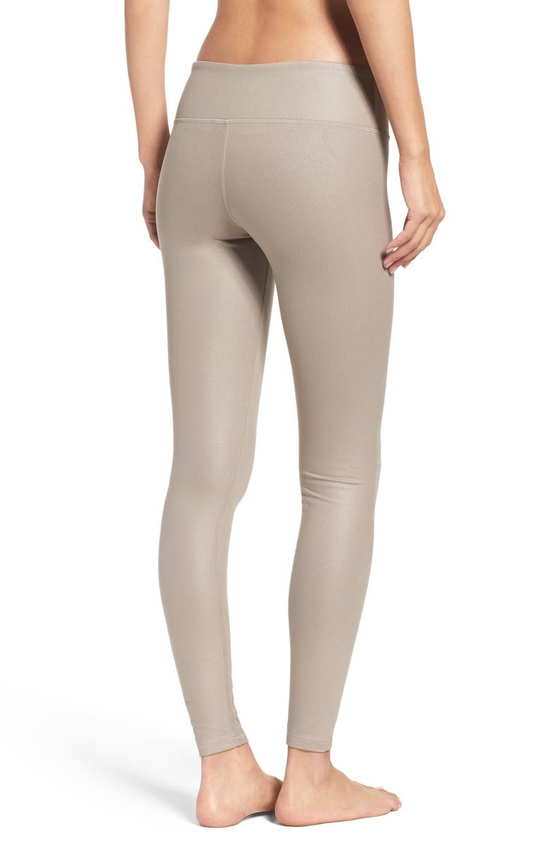 Alo Airbrushed Glossy Leggings, Alternate, color, 