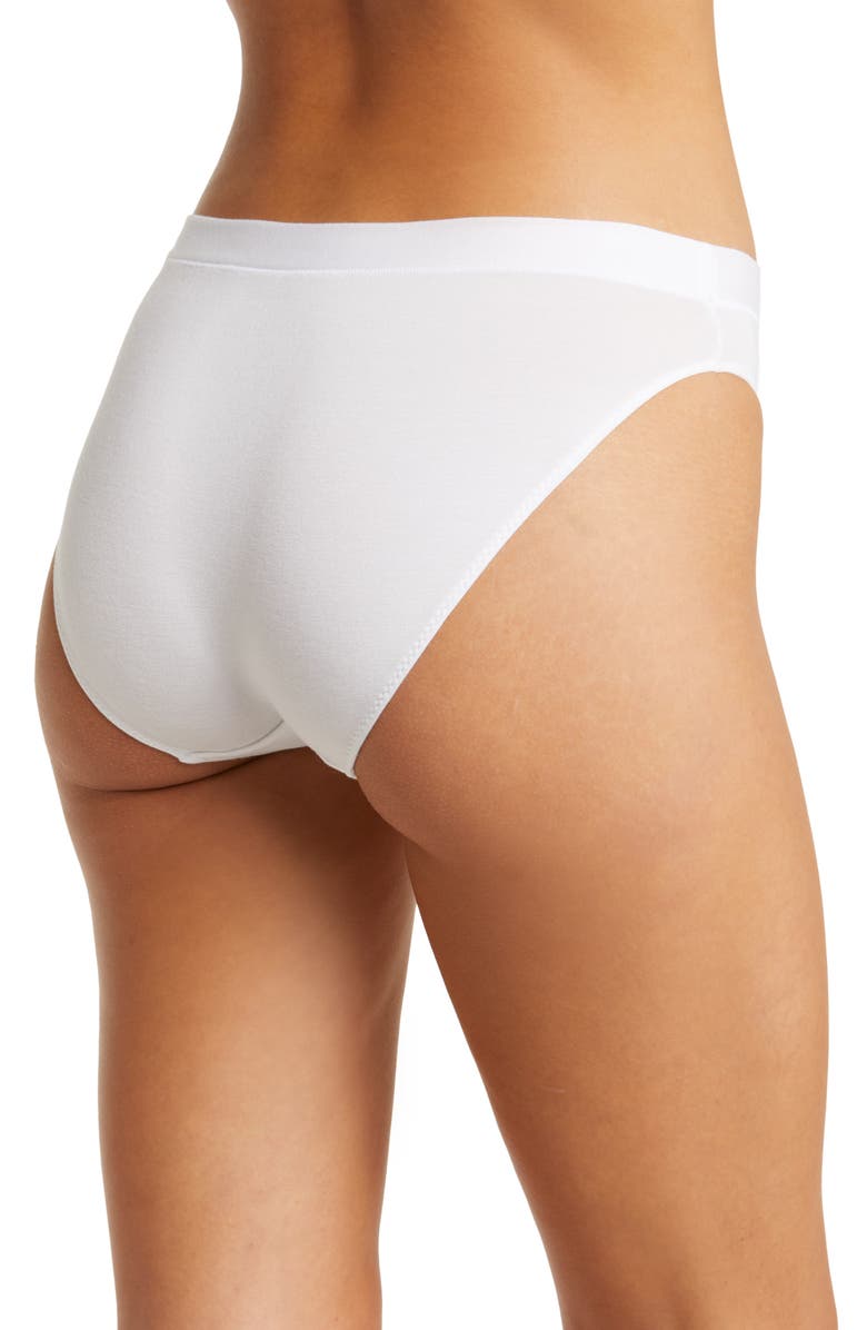 MeUndies FeelFree Bikini, Alternate, color, White