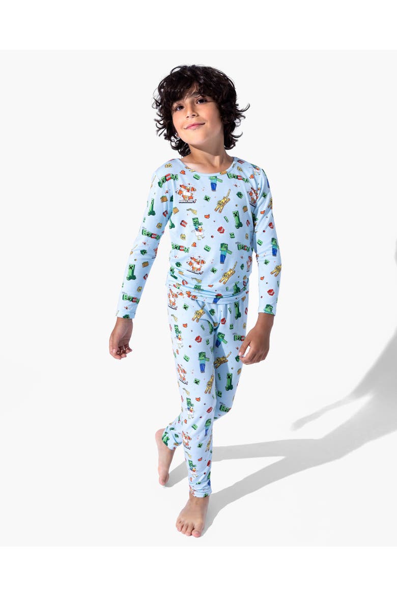 Kids' Minecraft Chicken Jockey Set of 2 Piece Pajamas, Alternate, color, Minecraft: Chicken Jockey