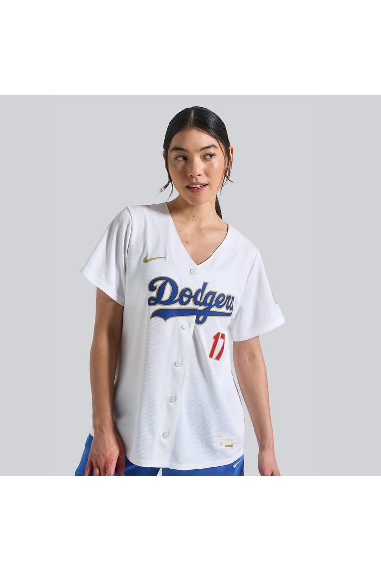 Women's Nike Shohei Ohtani White Los Angeles Dodgers 2026 Gold