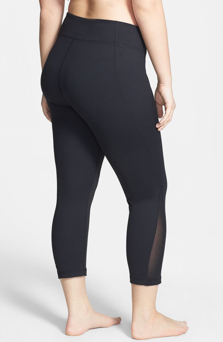 Zella 'Streamline' Slim Fit Capri Leggings, Alternate, color, 