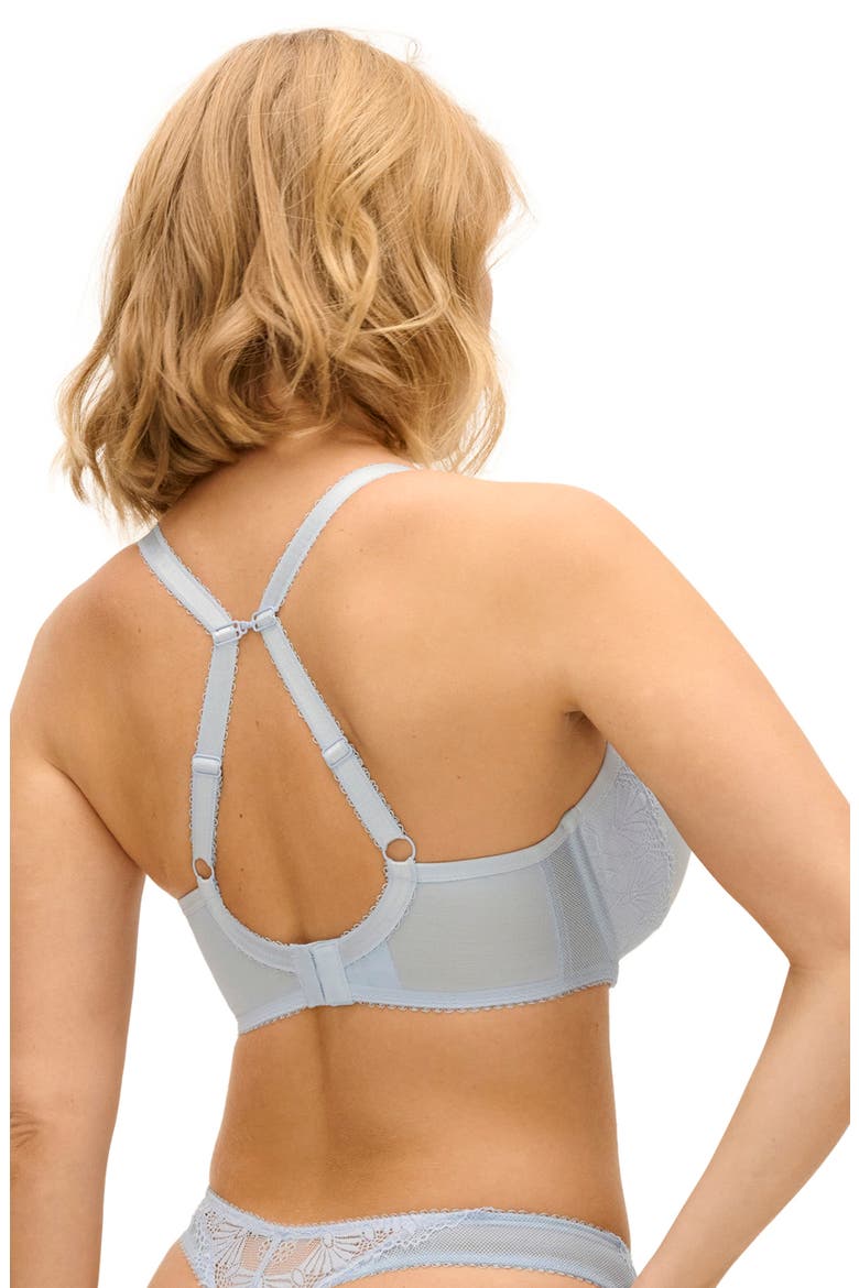 Fascinate Underwire Plunge T-Shirt Bra, Alternate, color, POWDER BLUE