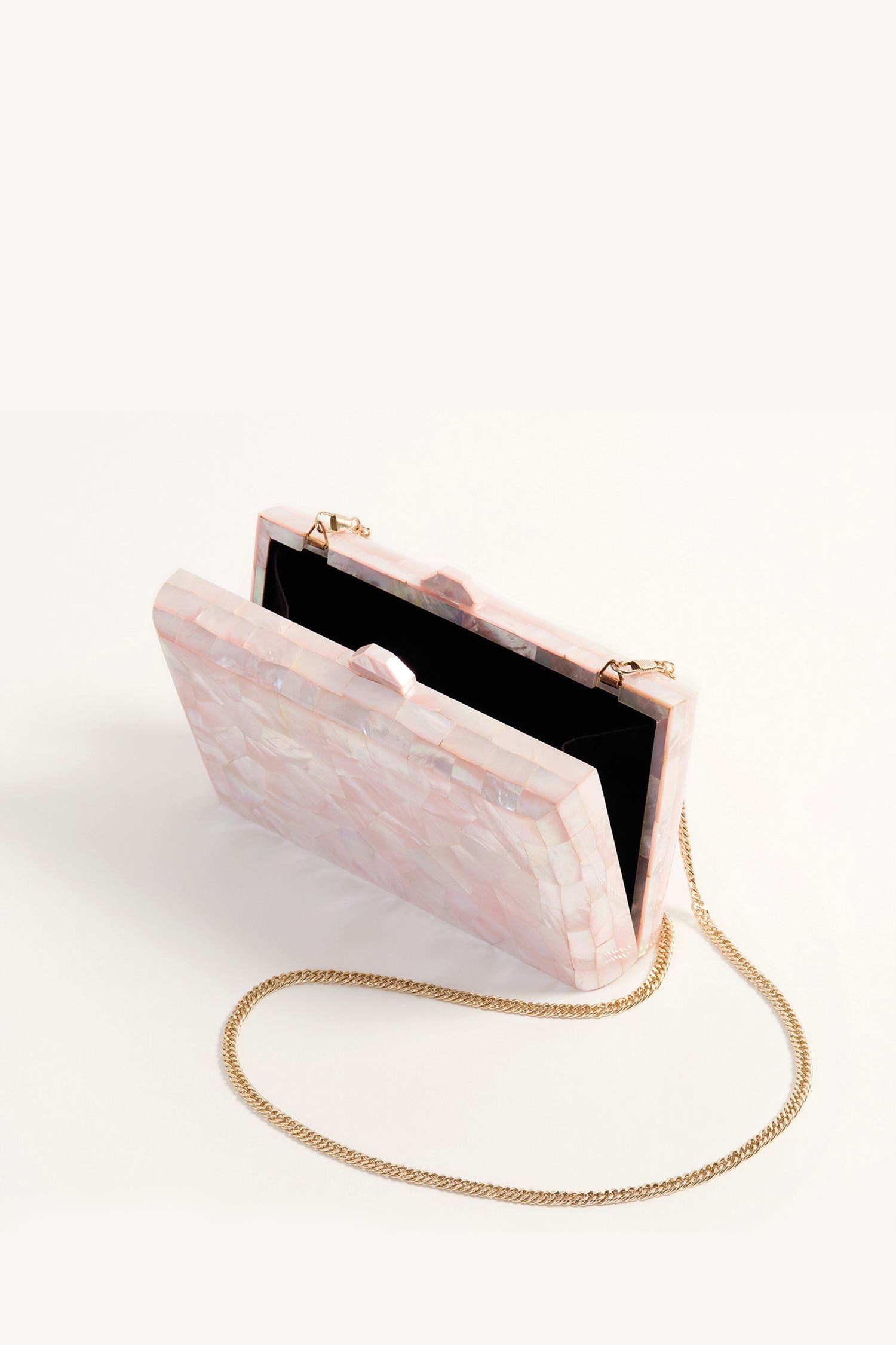 Freya Rose Aphrodite Pink Mother of Pearl Bag, Alternate, color, Aphrodite Pink