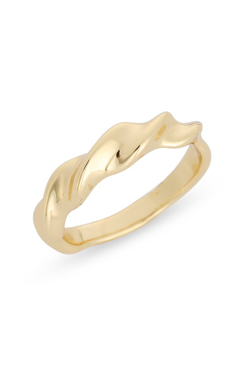 Demi Fine Twist Ring, Main, color, GOLD