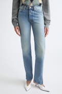 RÙADH Agnes High Waist Straight Leg Jeans