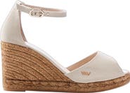 VISCATA Aiguafreda Canvas Espadrille Sandal Wedges