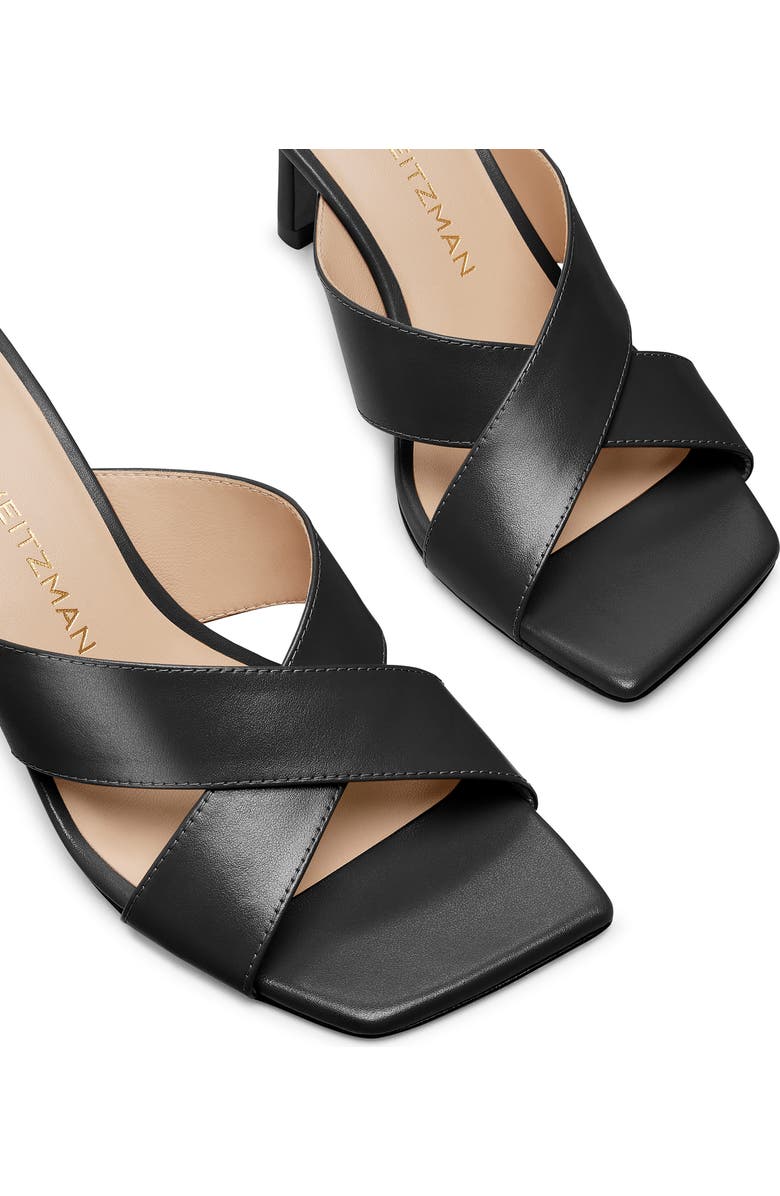 Stuart Weitzman Dayna Sandal, Alternate, color, Black