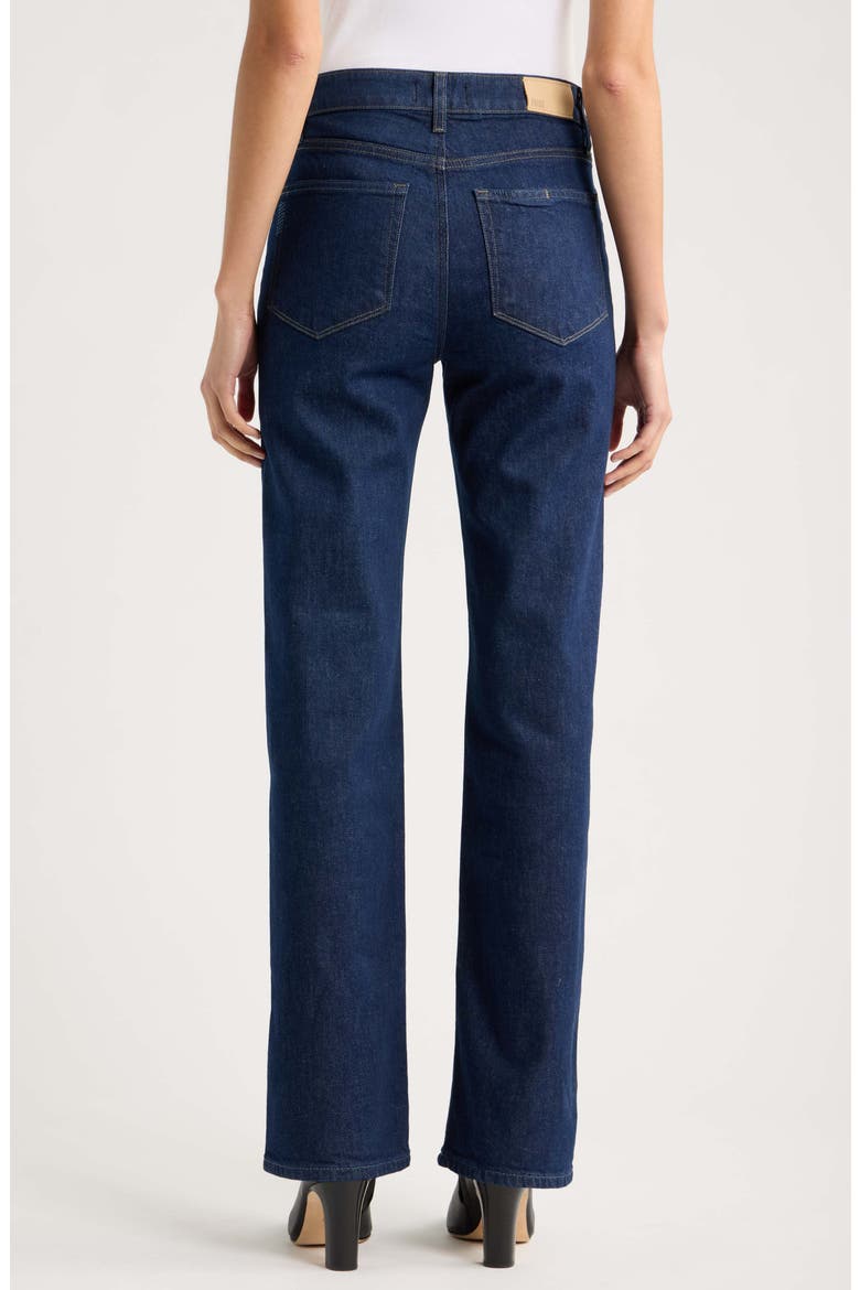Stevie High Waist Straight Leg Jeans, Alternate, color, AMORA