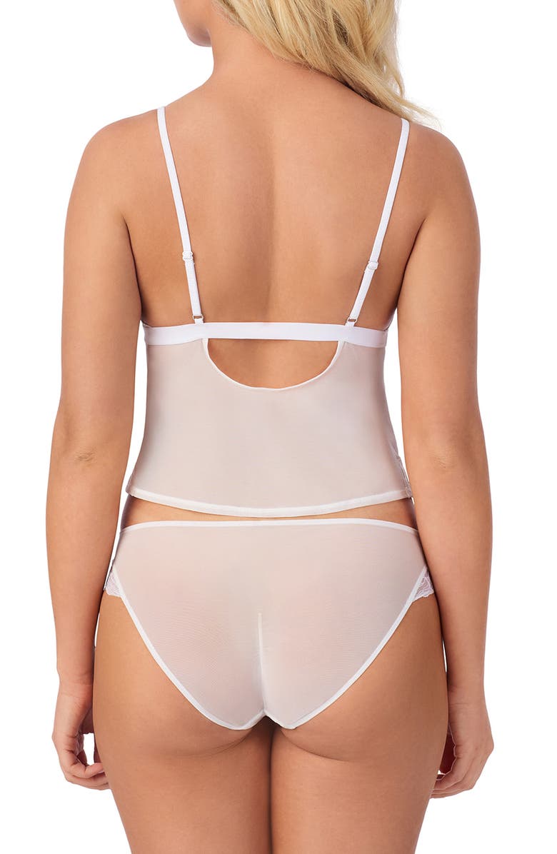 On Gossamer Luxe Lace Camisole, Alternate, color, White