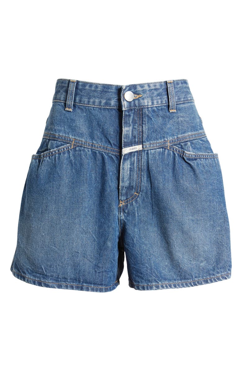 Closed Jocy X High Waist Denim Shorts, Alternate, color, 