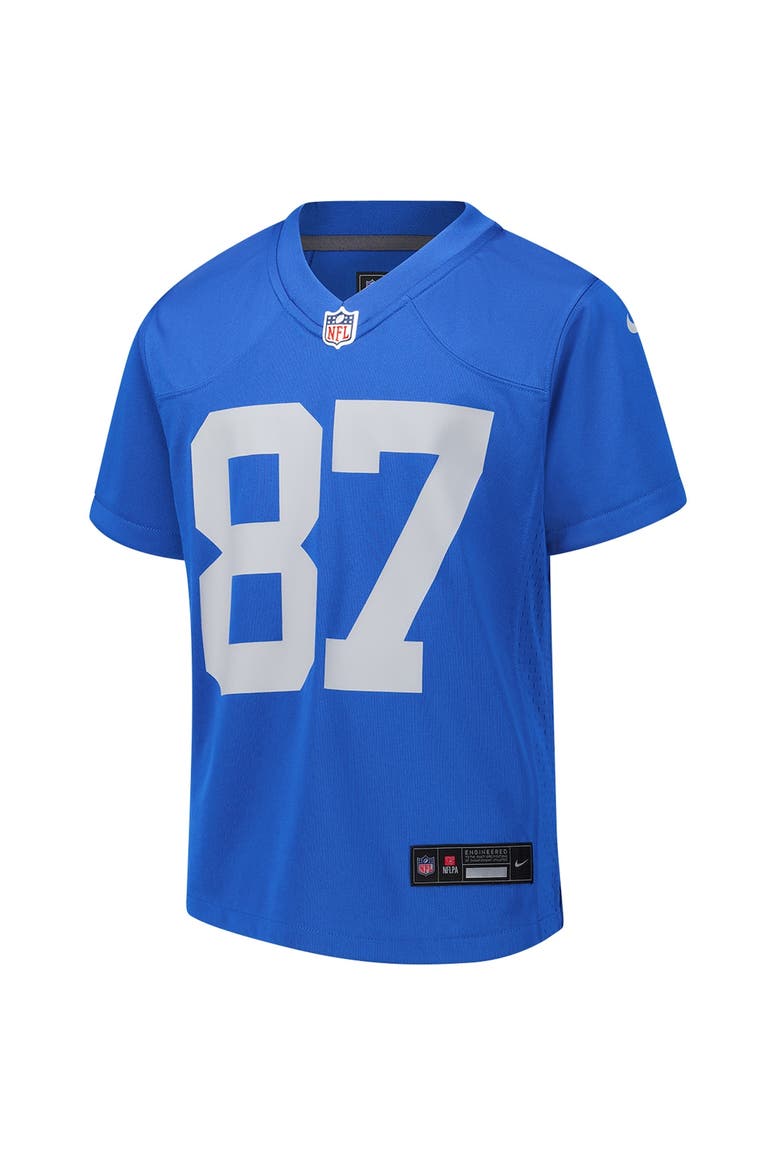Youth Nike Sam LaPorta  Blue Detroit Lions Alternate Game Jersey, Alternate, color, Blue