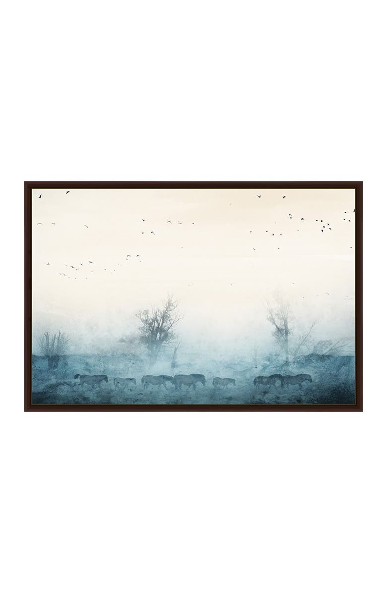 PTM IMAGES Small Crossing Mist Canvas Wall Art, Alternate, color, 