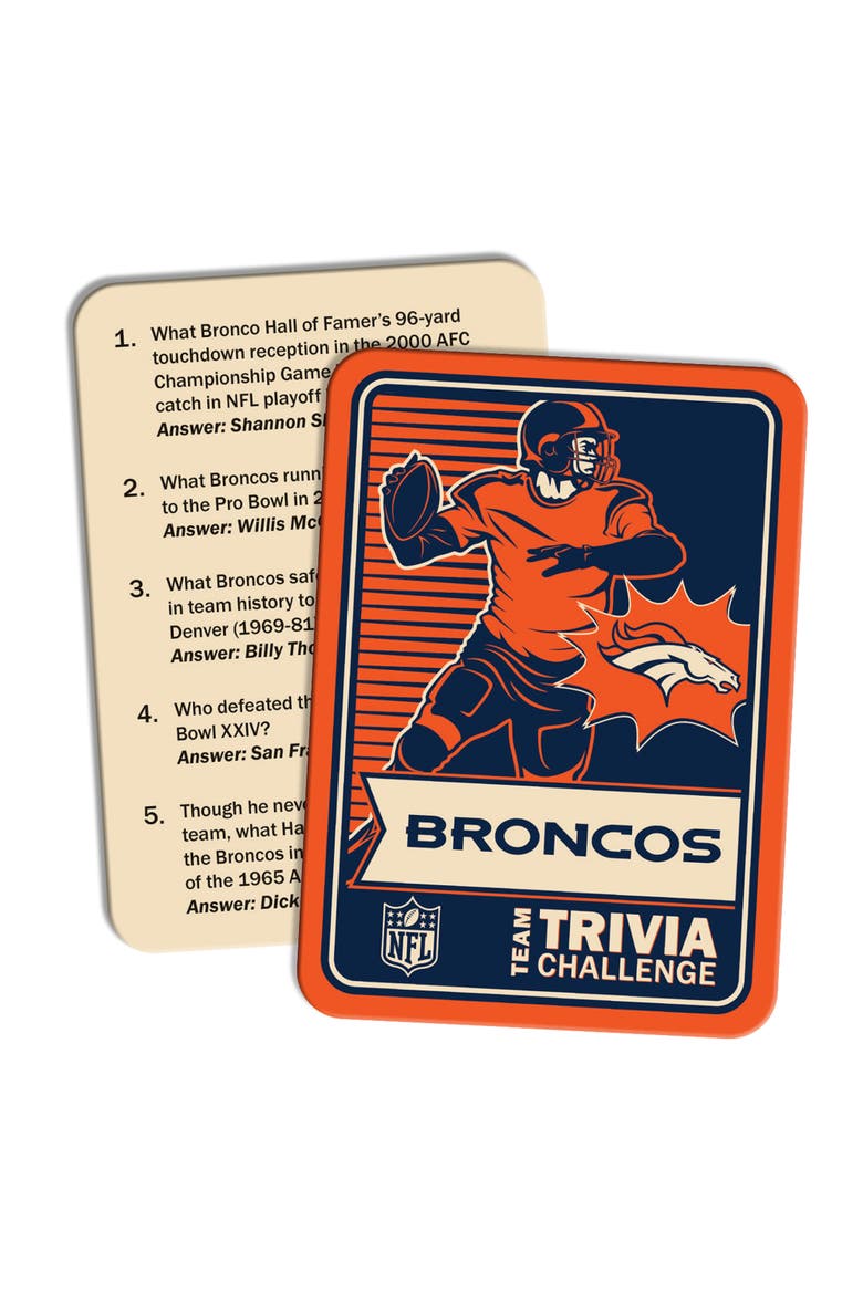 Denver Broncos Trivia Challenge, Alternate, color, Multicolor