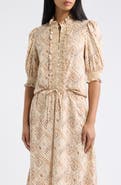 LOVE THE LABEL Zinny Print Cotton Top
