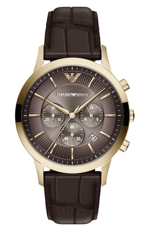Cushion Case Bracelet Chronograph Watch, 40mm
