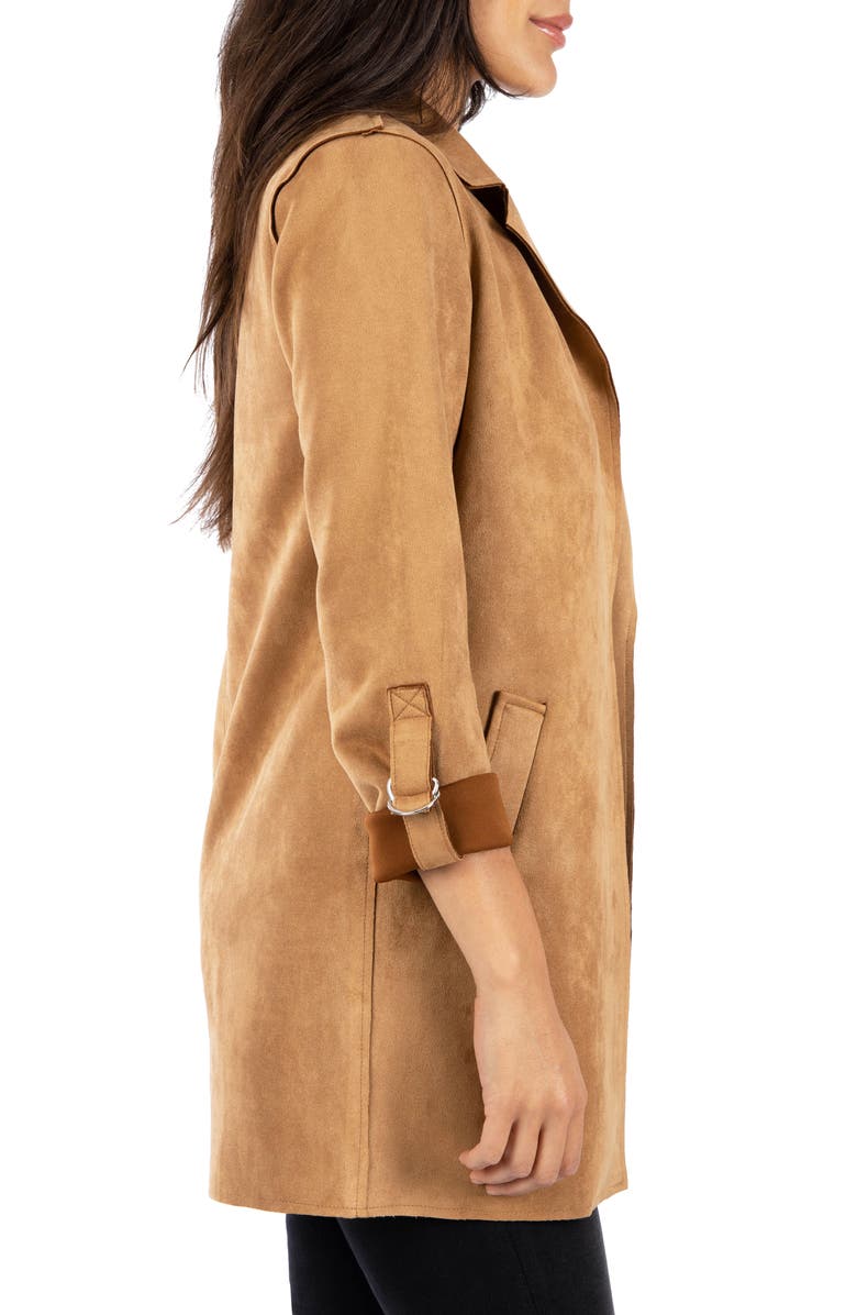 KUT from the Kloth Faux Suede Coat, Alternate, color,