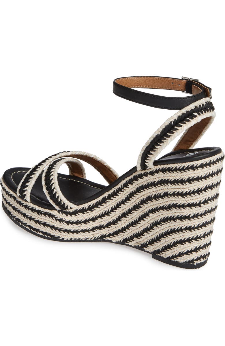 BP. Gabby Woven Wedge Sandal, Alternate, color,