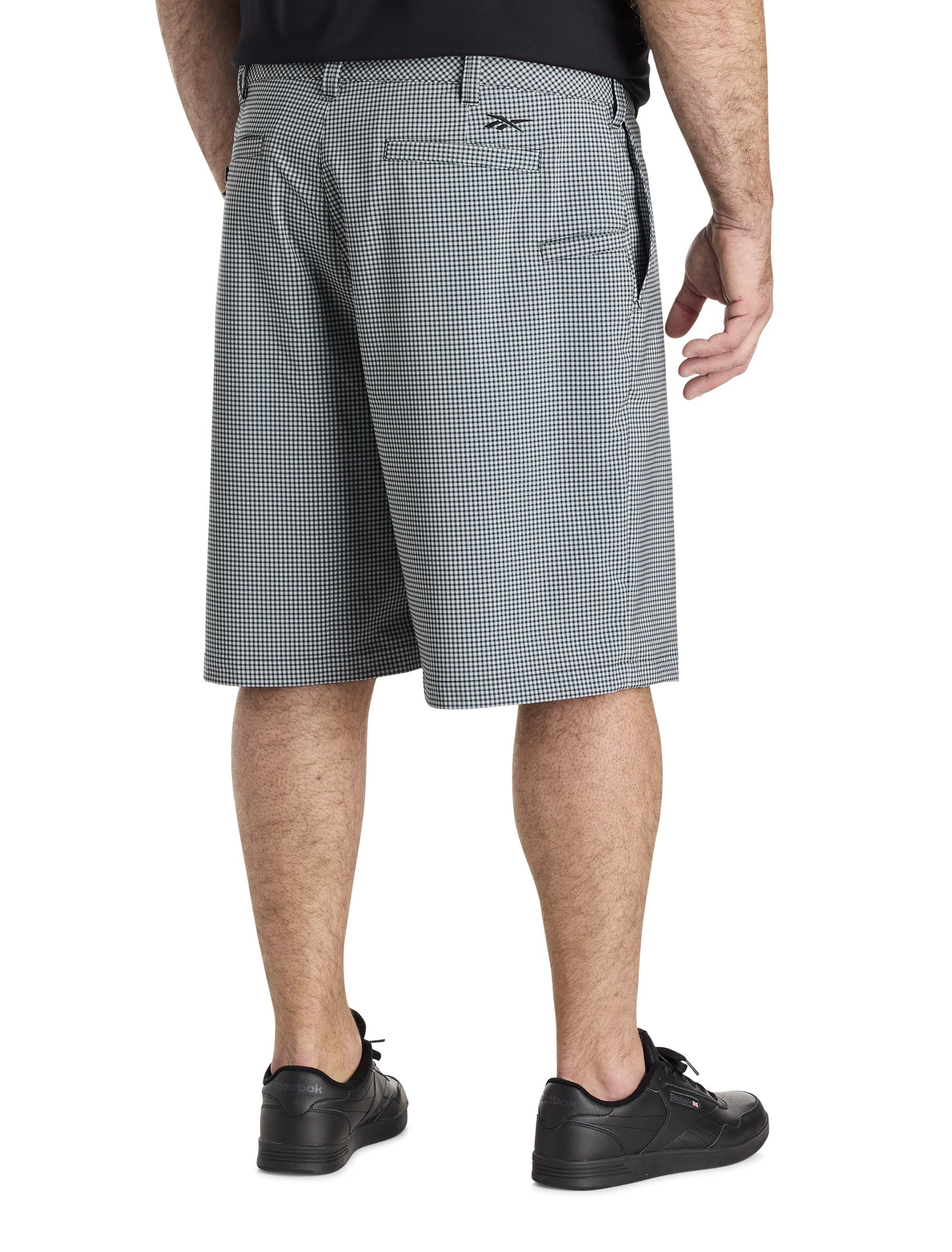 Big & Tall Performance Plaid Golf Shorts - image 2