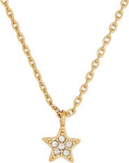 Kate Spade New York you're a gem mini pavé star pendant necklace