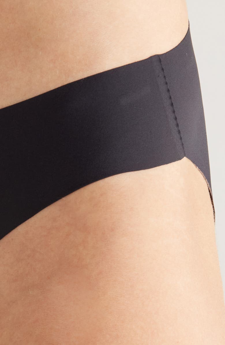 Simone Perele Uniq Seamless Bikini, Alternate, color, Black