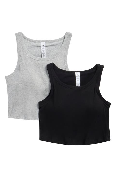 Keira 2-Pack Cotton Rib Tank Tops