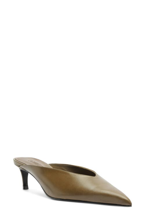 Schutz Loren Mule In Dried Olive
