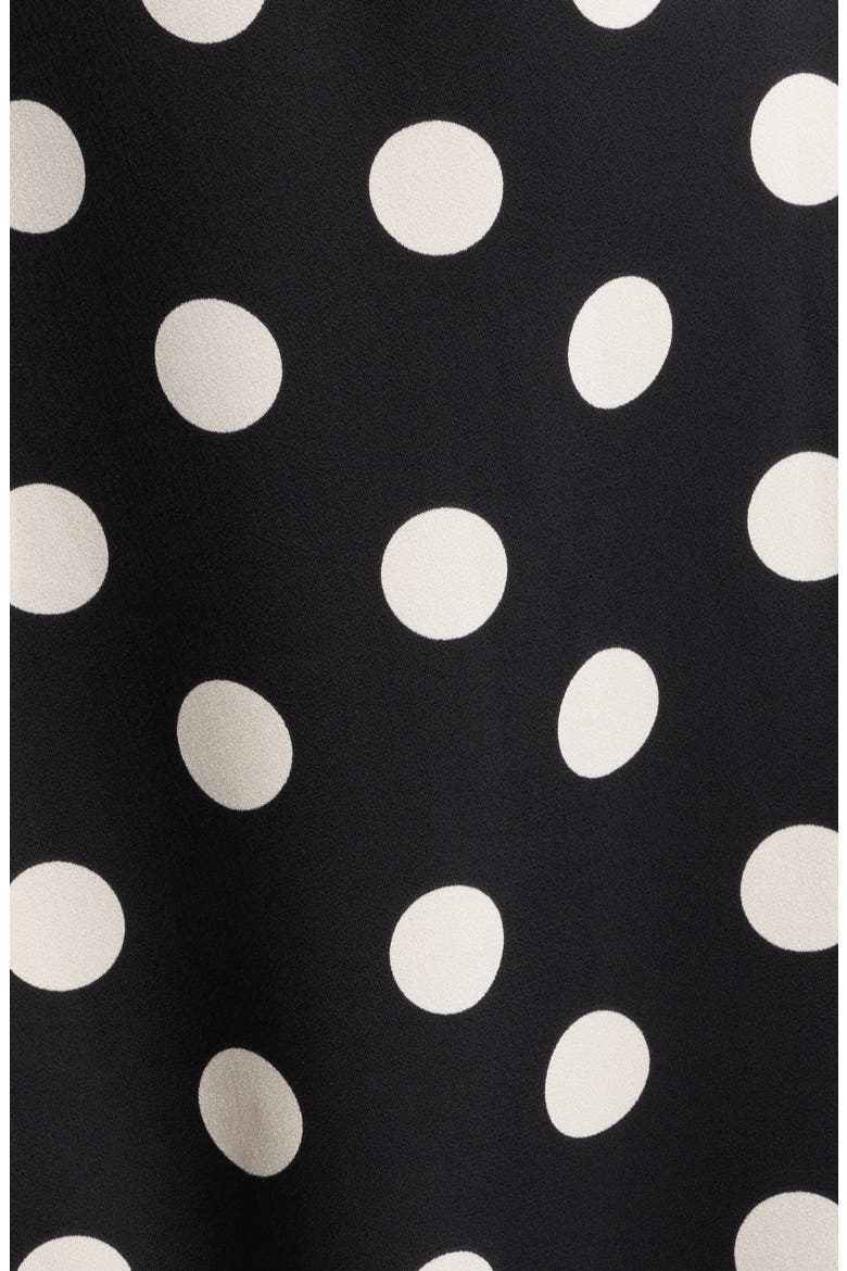 Dot Belted Sleeveless Midi Dress, Alternate, color, POLKA DOT